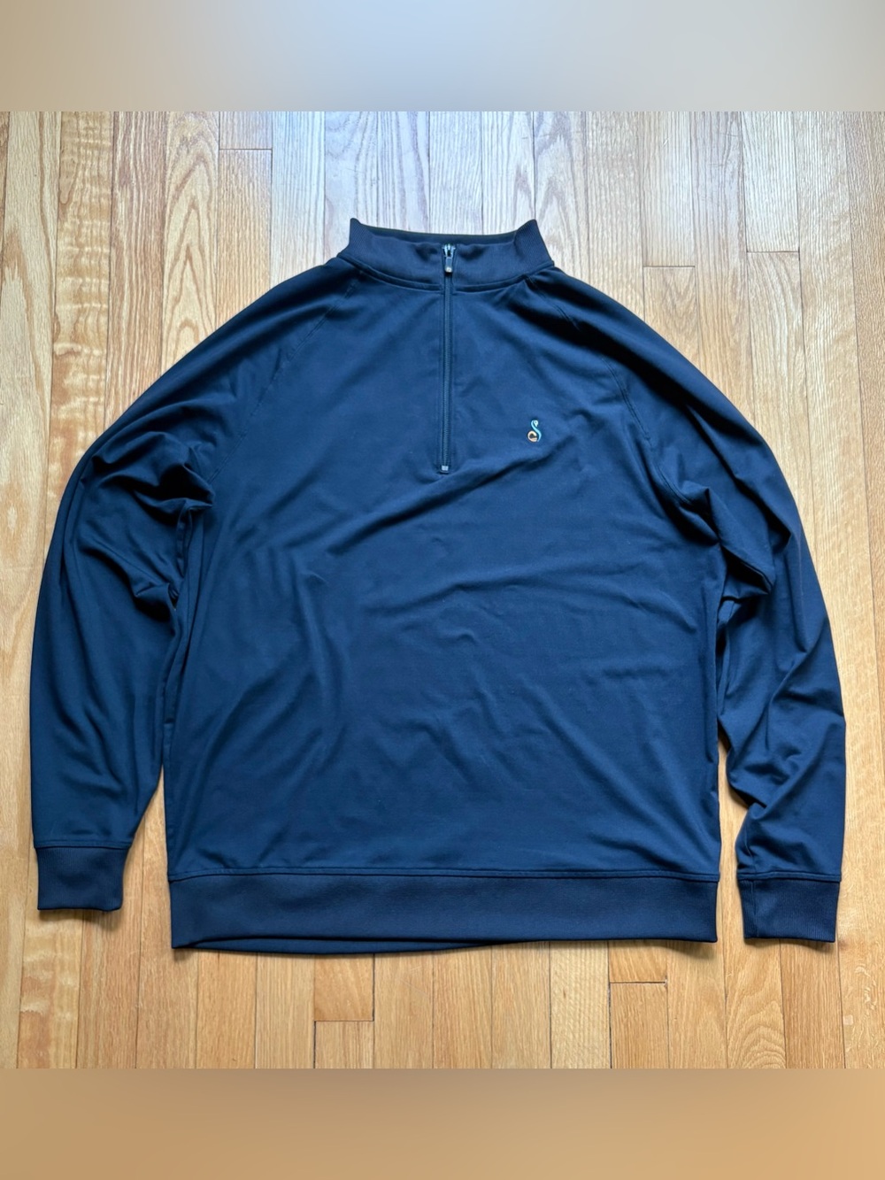 FootJoy Men’s Performance Golf 1/4 Zip Pullover Large Black Streamsong Golf